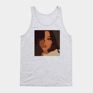 Asian hipster girl (Pixel Art) Tank Top